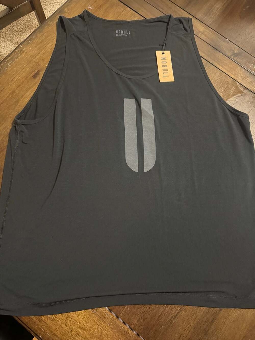 Nobull U Tank 2 Size XL Black Tank Top